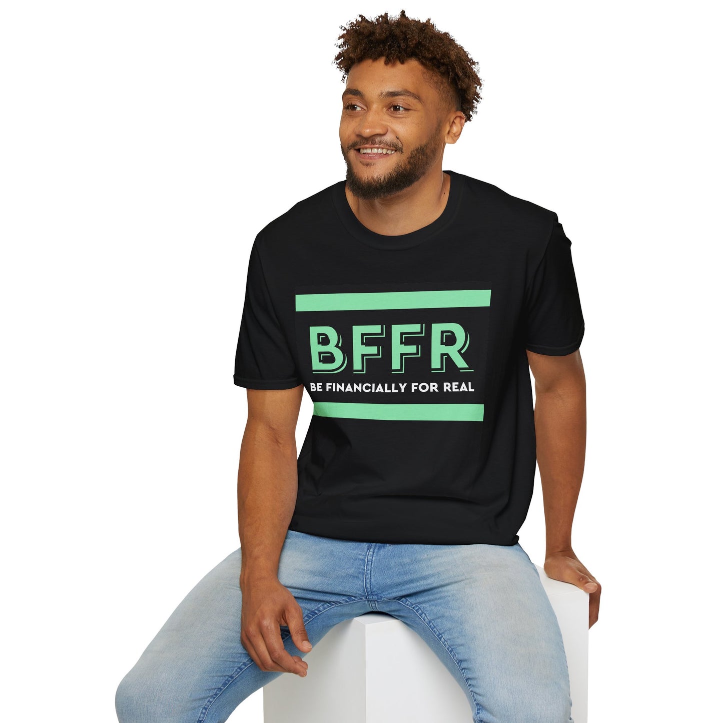 GGWM Challenge BFFR T-Shirt - Black & Mint