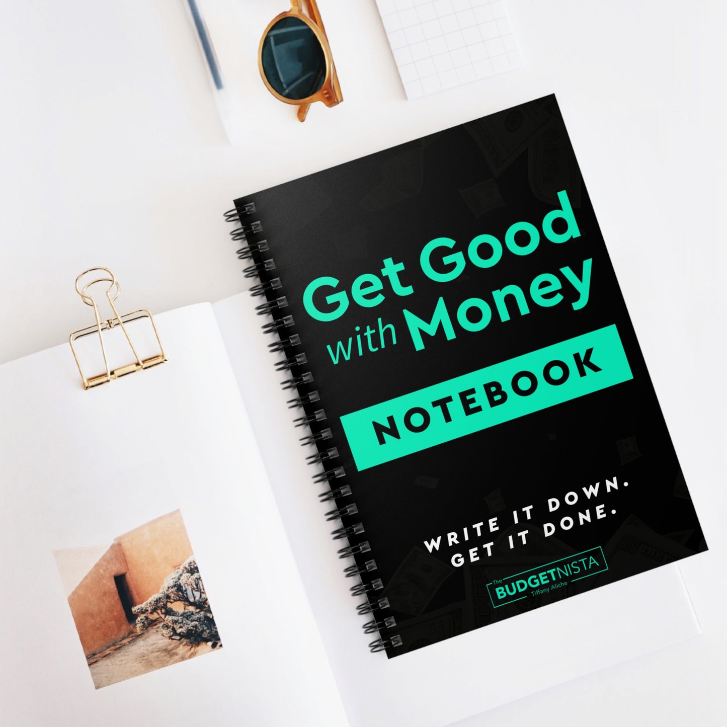 The Get Good With Money Notebook - Black