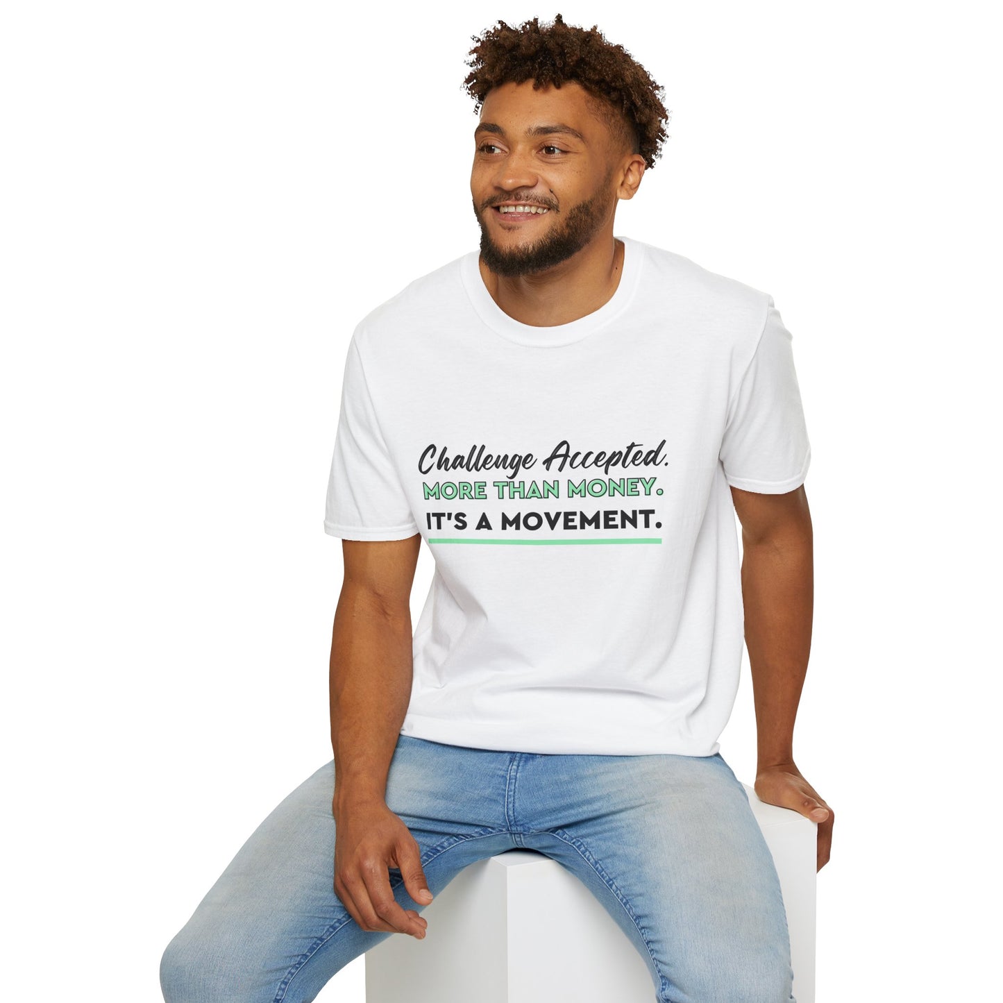GGWM Challenge T-Shirt - White & Mint