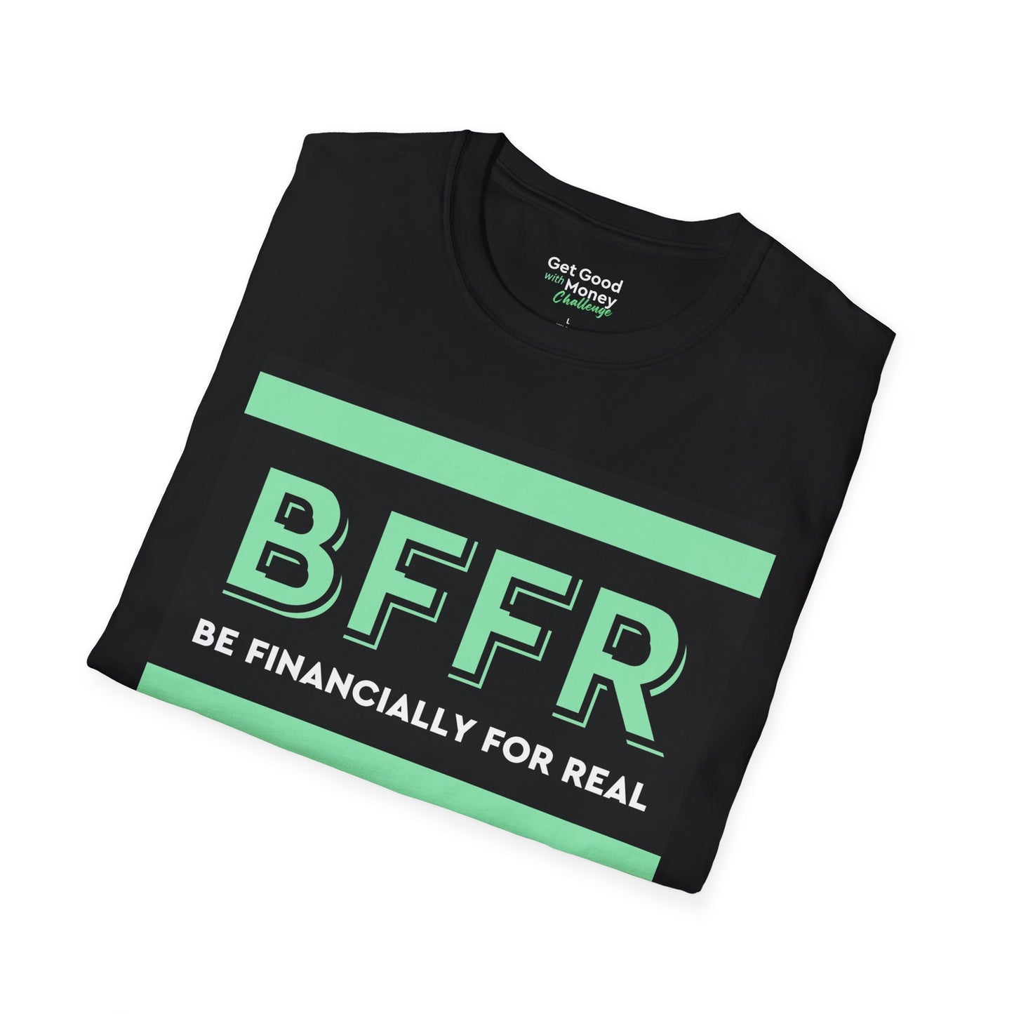 GGWM Challenge BFFR T-Shirt - Black & Mint