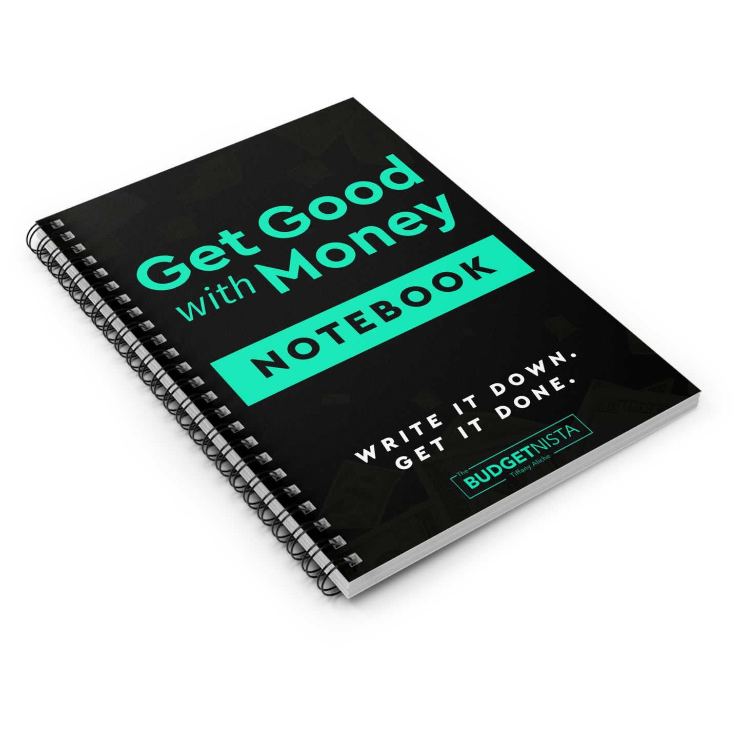 The Get Good With Money Notebook - Black