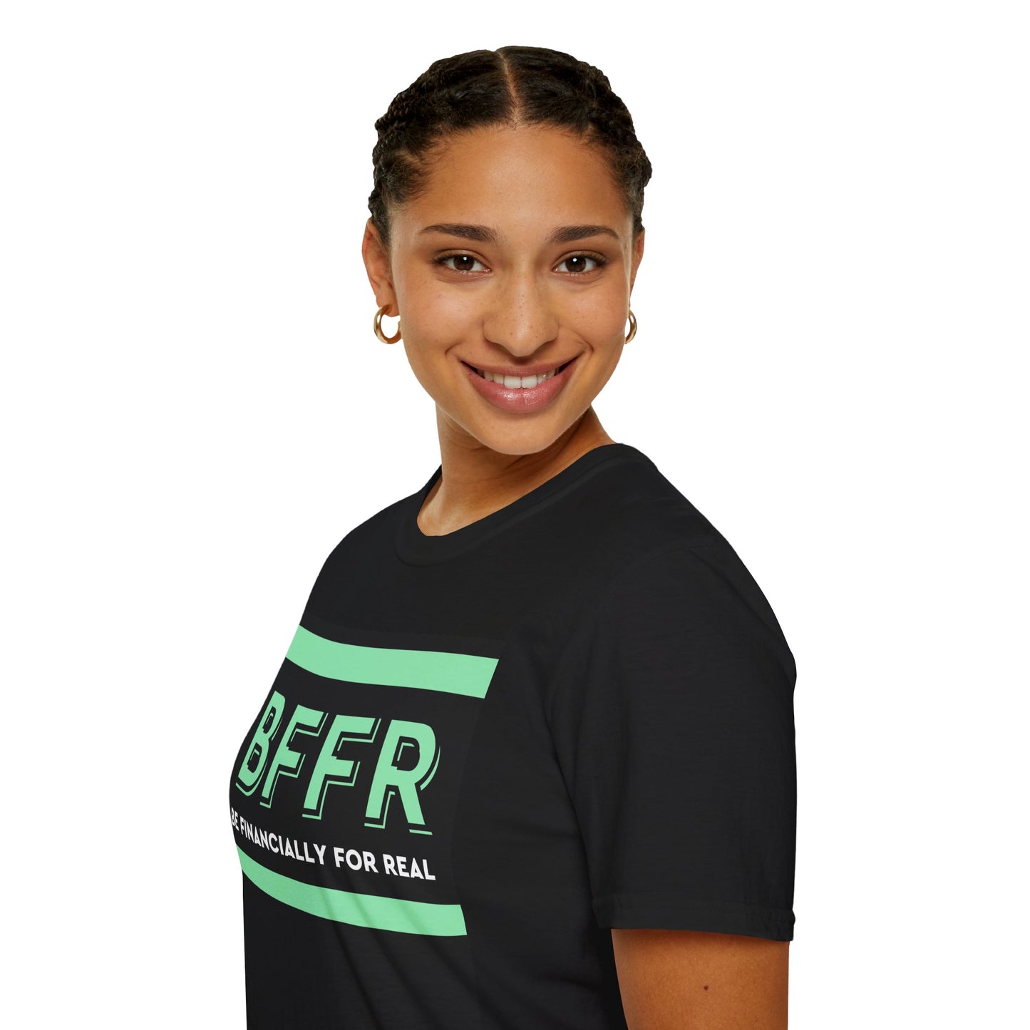 GGWM Challenge BFFR T-Shirt - Black & Mint
