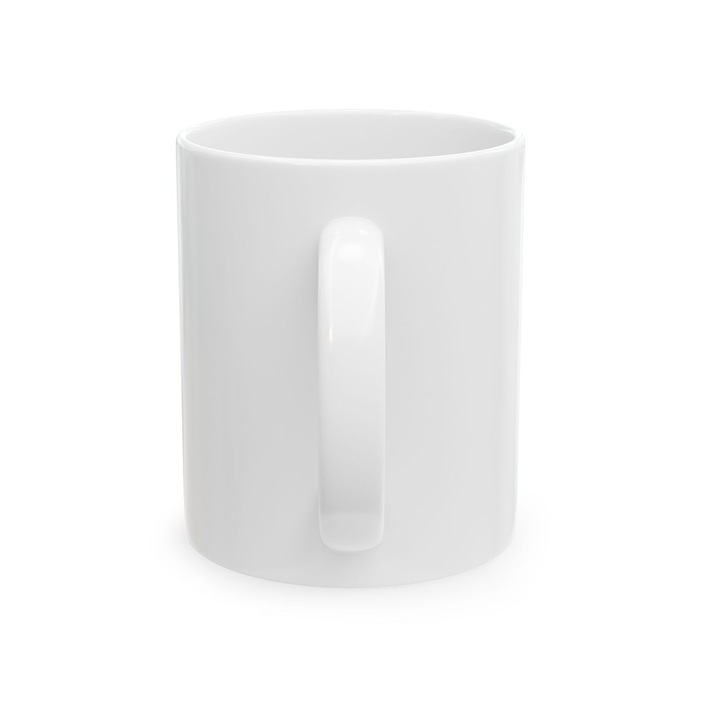 Go Get The Money Ceramic Mug - Blue & White (11oz, 15oz)