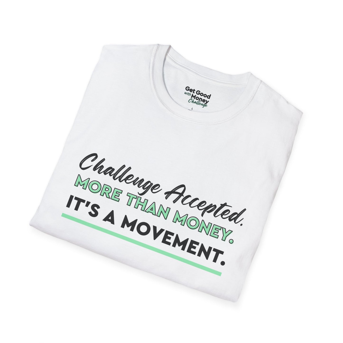 GGWM Challenge T-Shirt - White & Mint