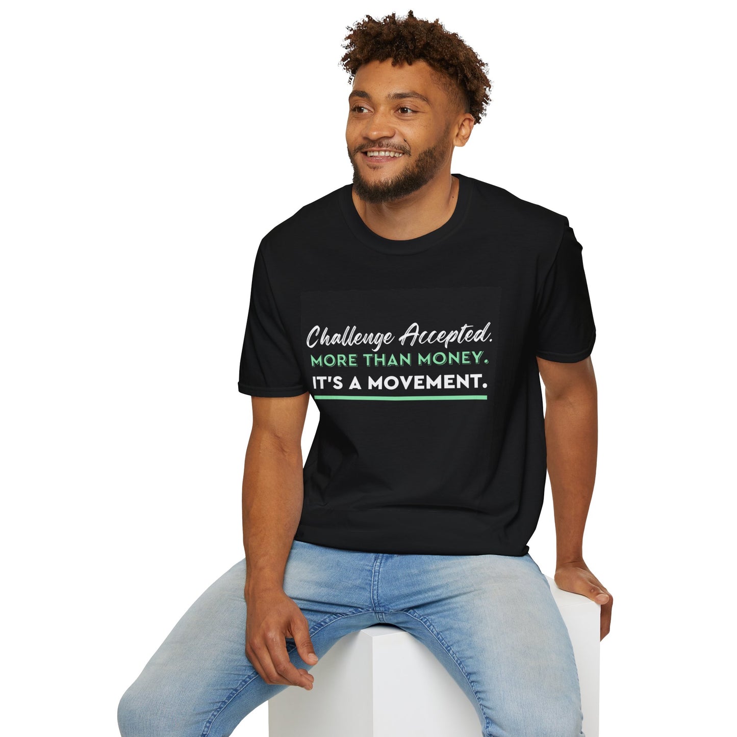 GGWM Challenge T-Shirt - Black & Mint