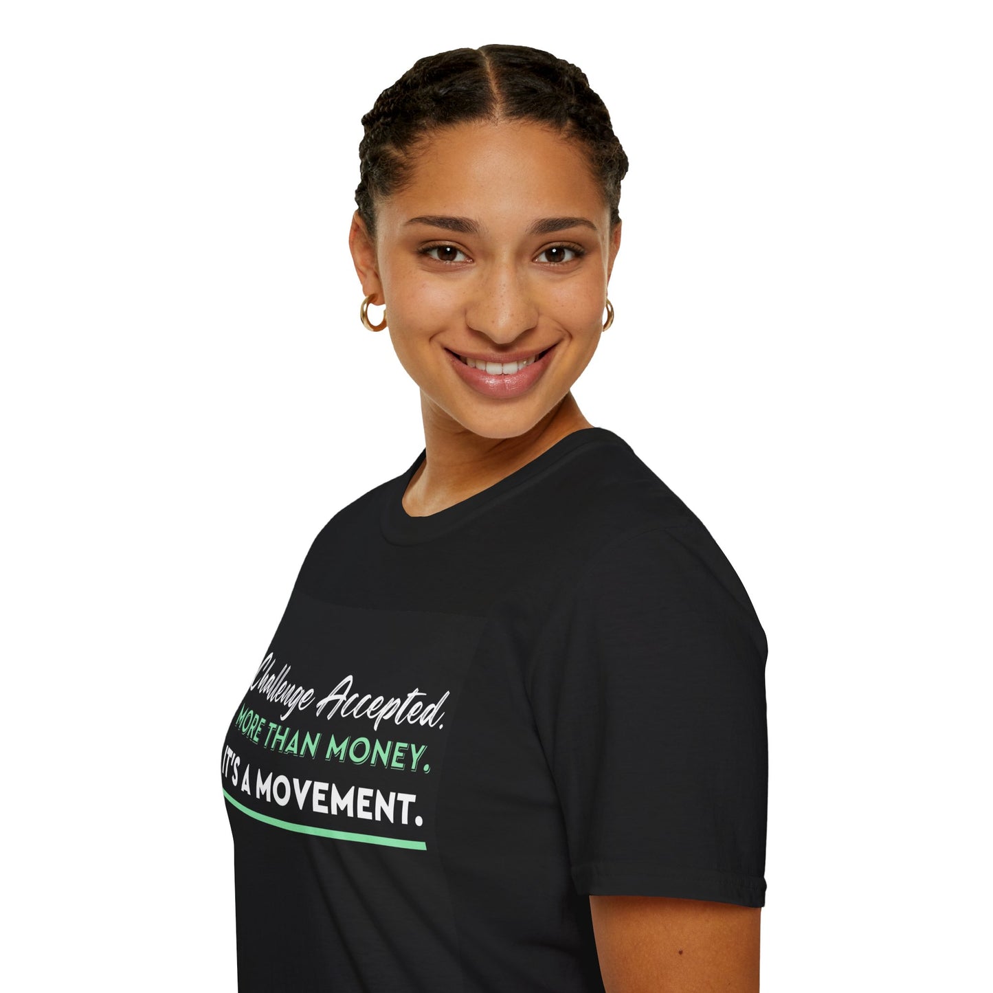 GGWM Challenge T-Shirt - Black & Mint