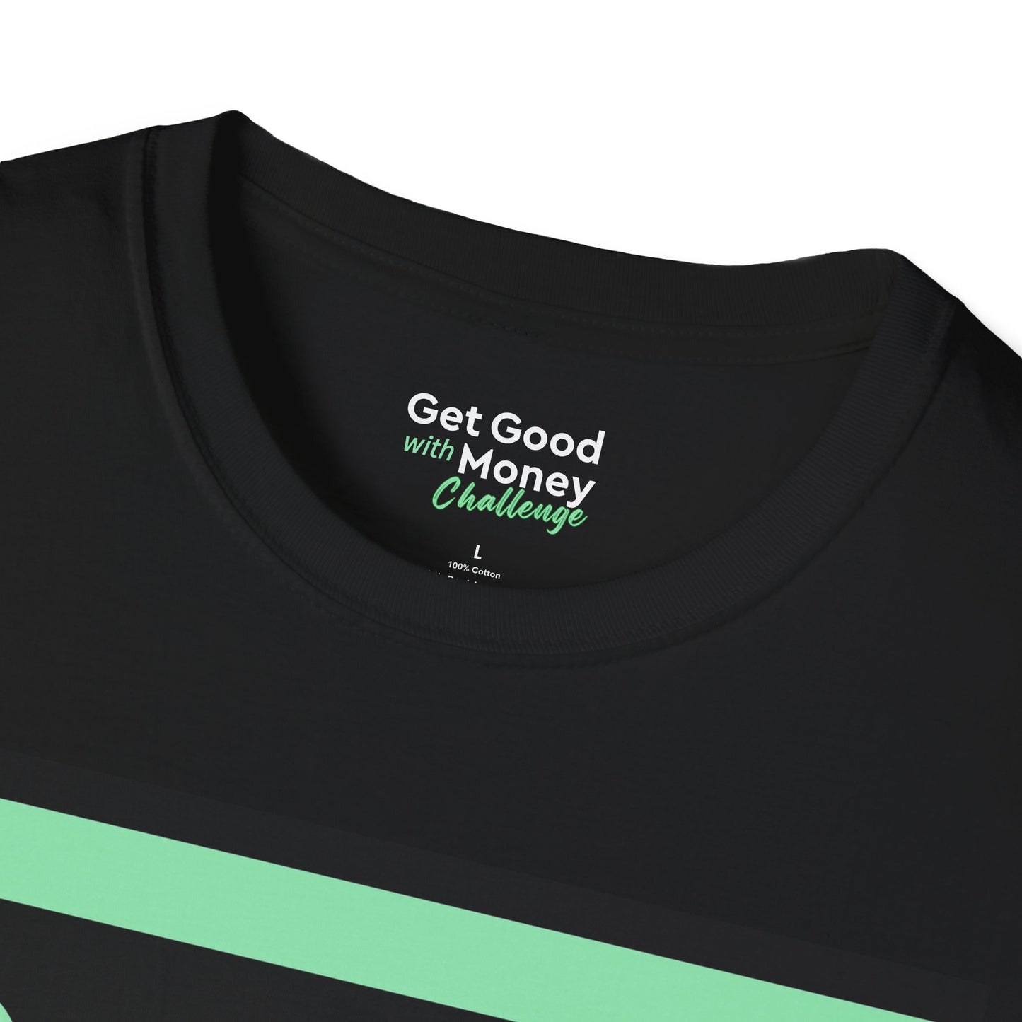 GGWM Challenge BFFR T-Shirt - Black & Mint