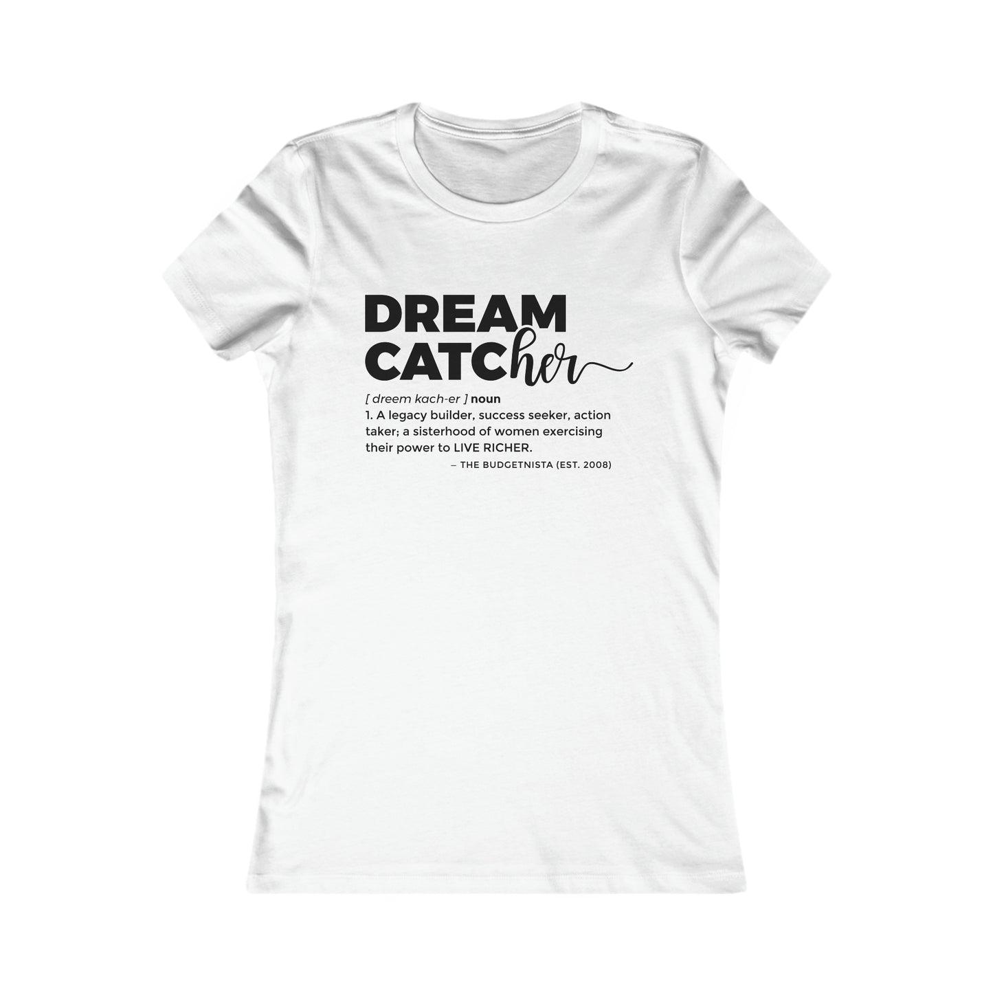 Dream Catcher Definition T-Shirt (Women's V-Cut)