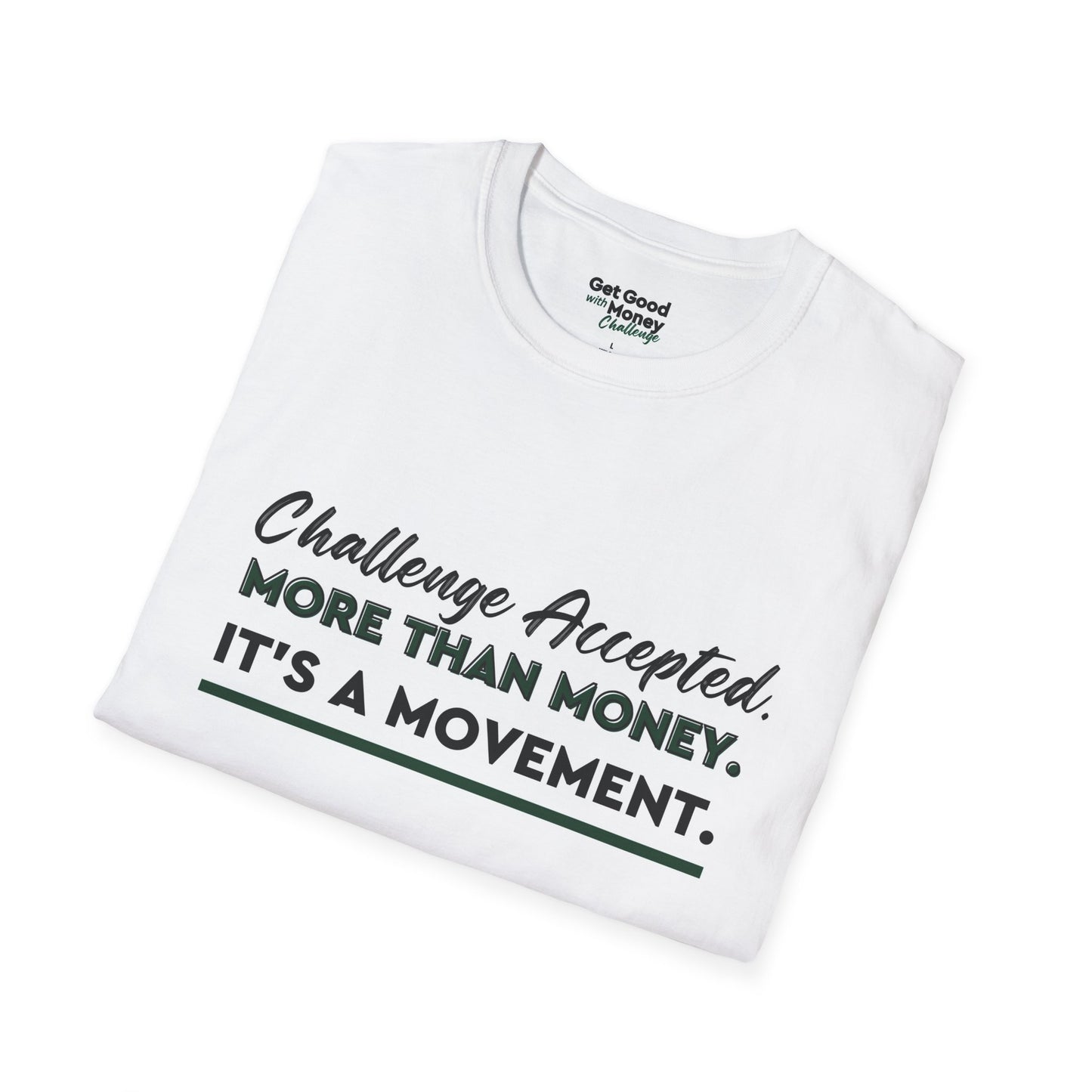 GGWM Challenge T-Shirt - White & Green