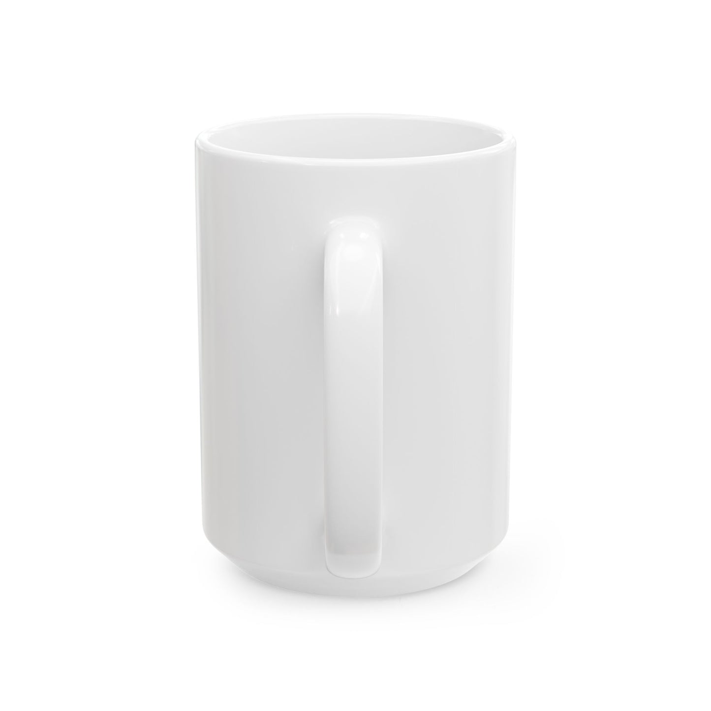 Go Get The Money Ceramic Mug - Blue & White (11oz, 15oz)