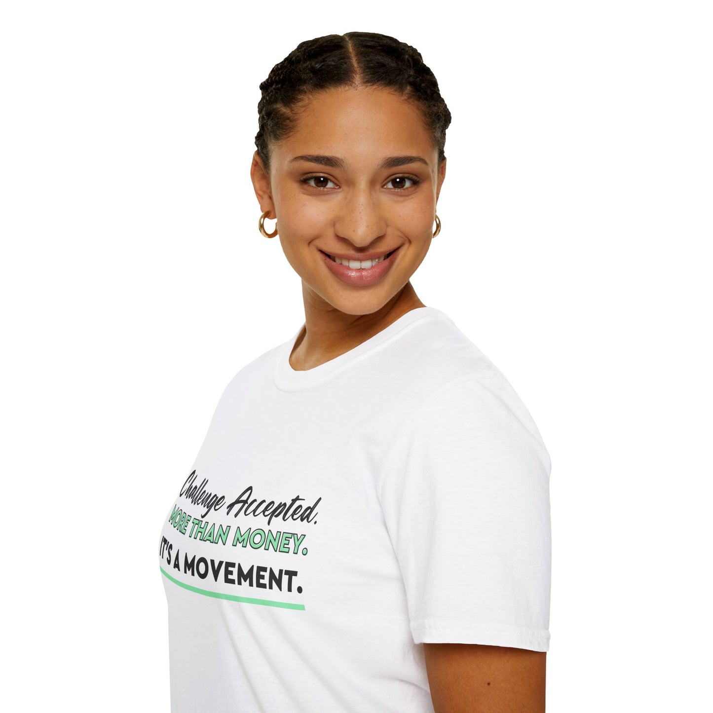 GGWM Challenge T-Shirt - White & Mint