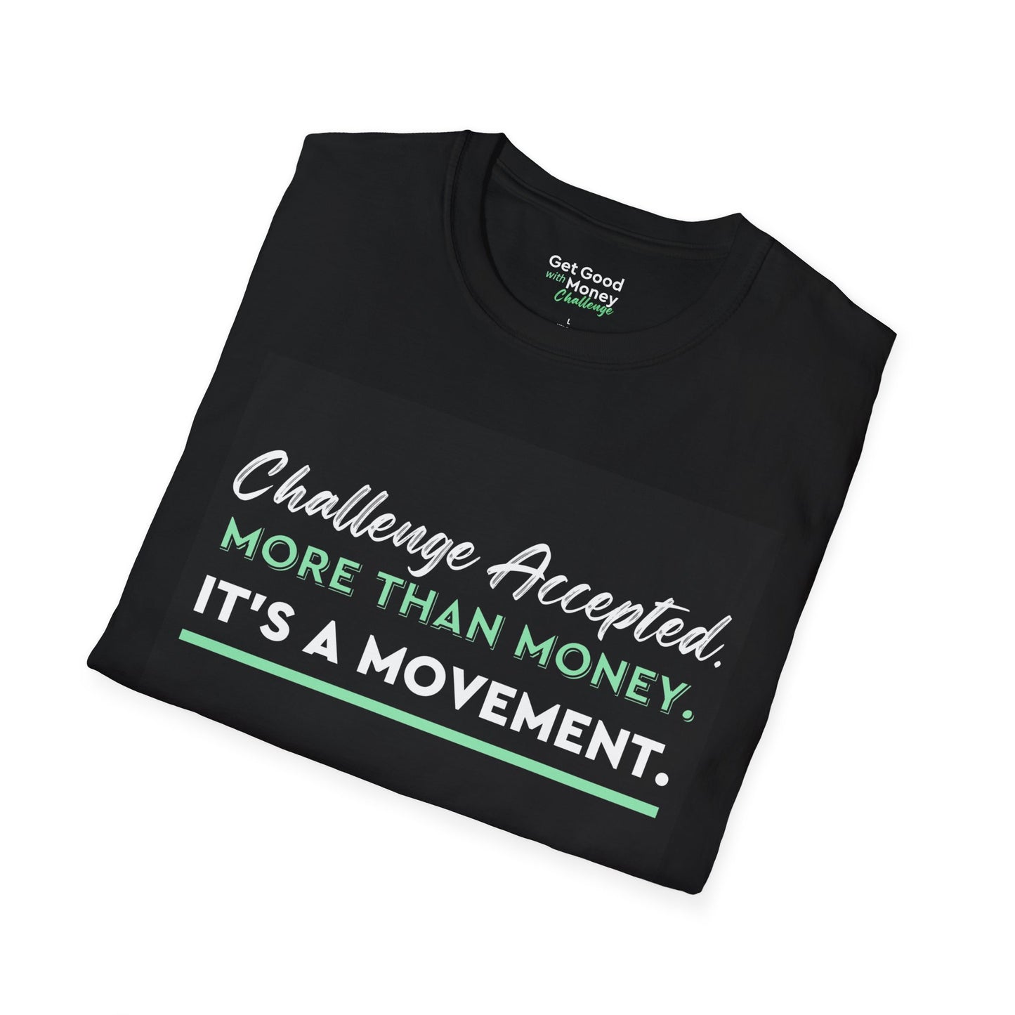 GGWM Challenge T-Shirt - Black & Mint