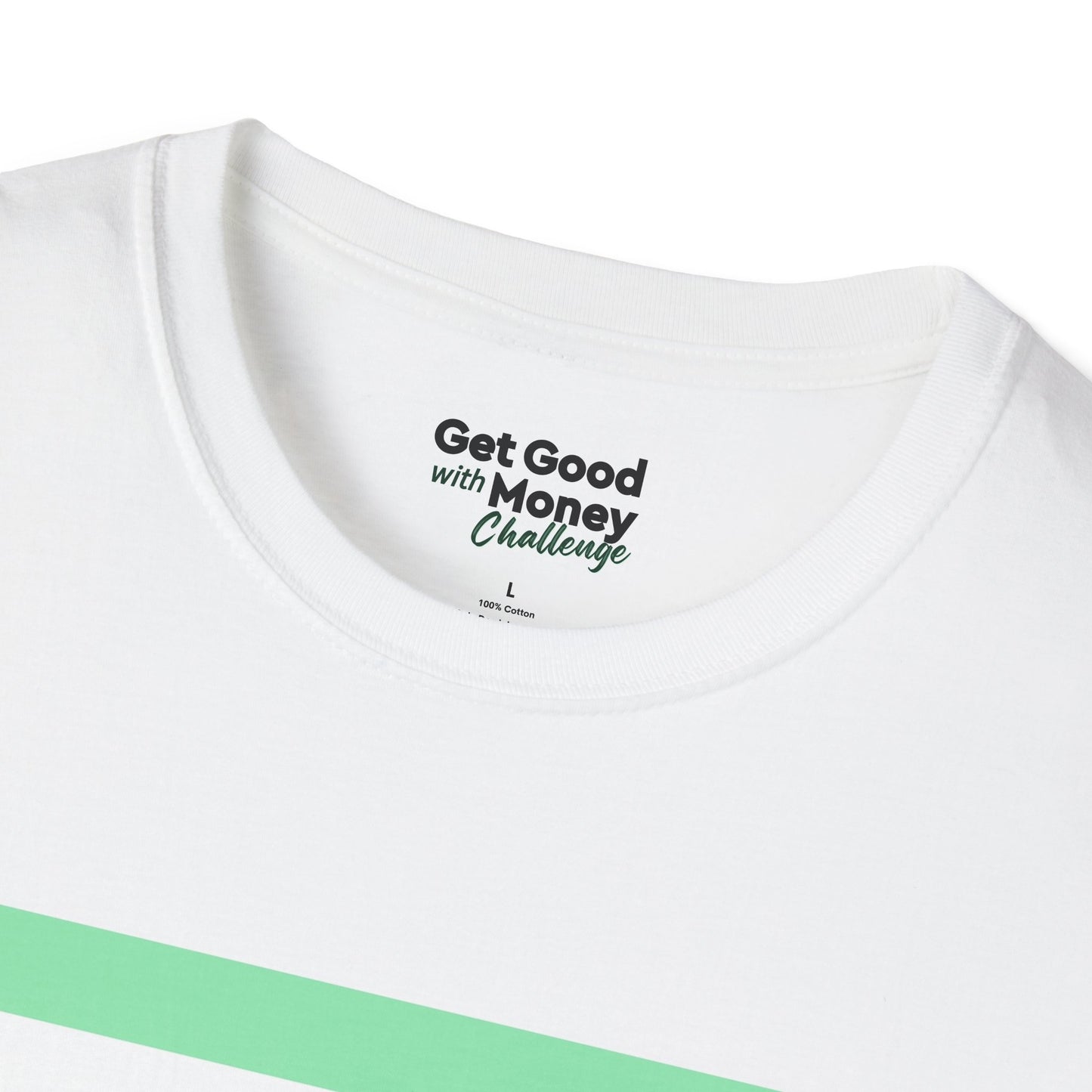 GGWM Challenge BFFR T-Shirt - White & Mint