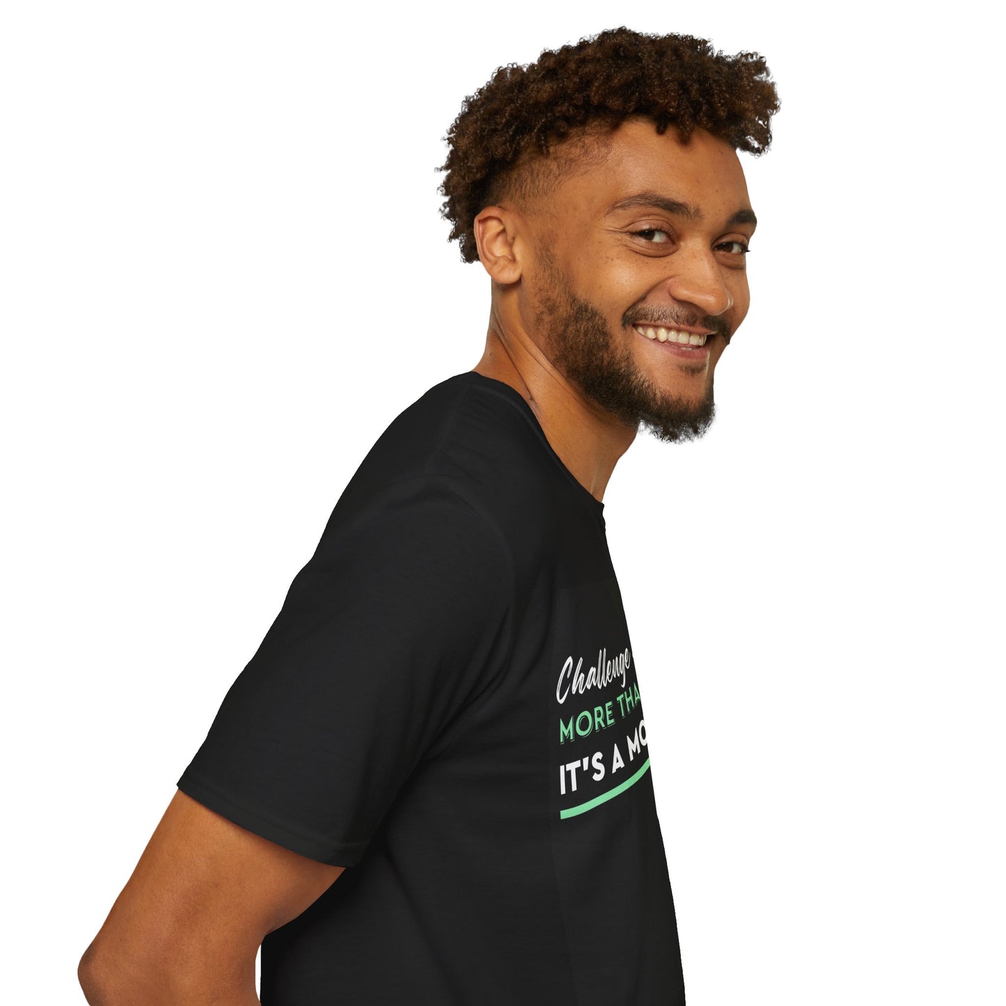 GGWM Challenge T-Shirt - Black & Mint