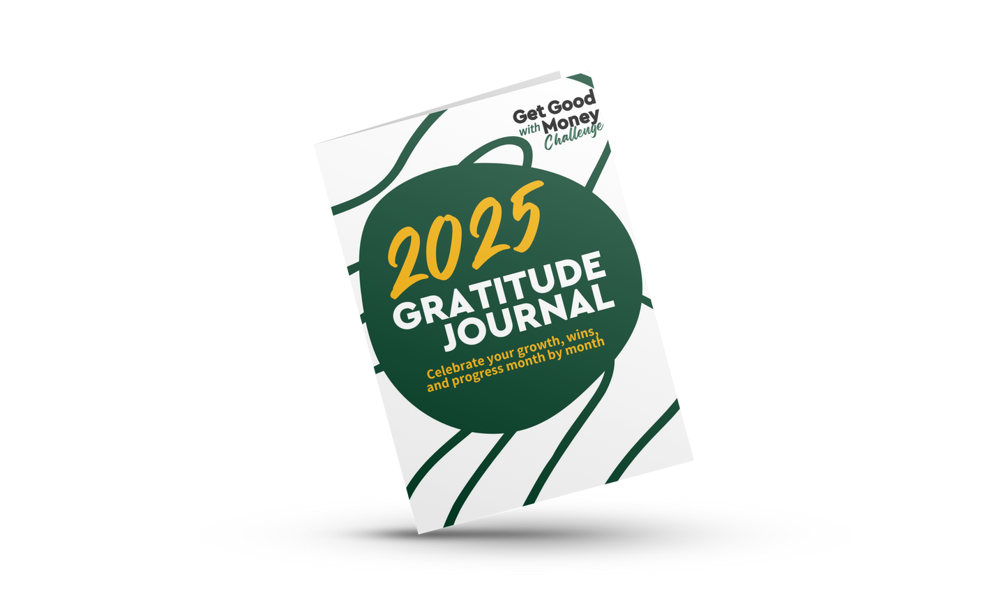 Mini Monthly Gratitude Journal for Money Wins (Printable)
