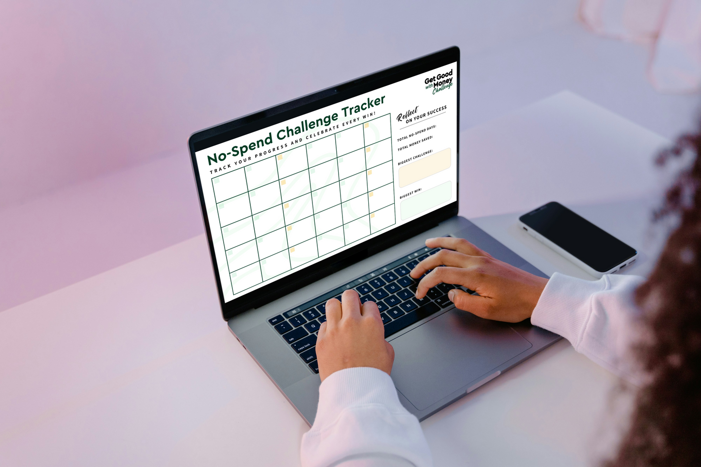 No-Spend Challenge Tracker (Printable)