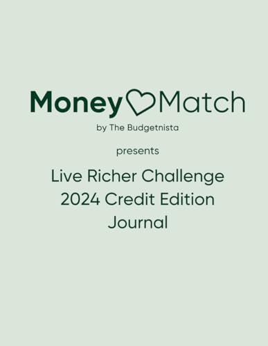 Live Richer Challenge 2024 Credit Edition Journal (Green)