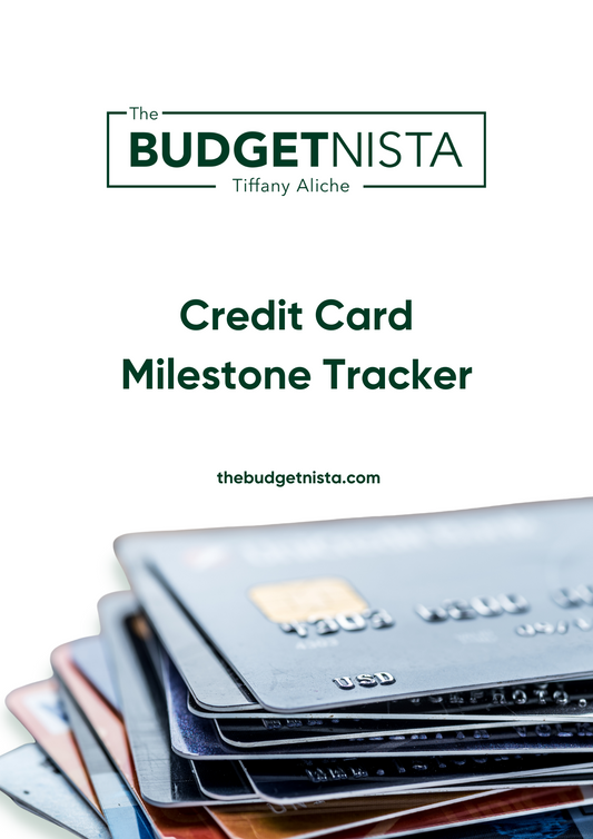 Credit Card Payoff Milestone Coloring Tracker (Download)