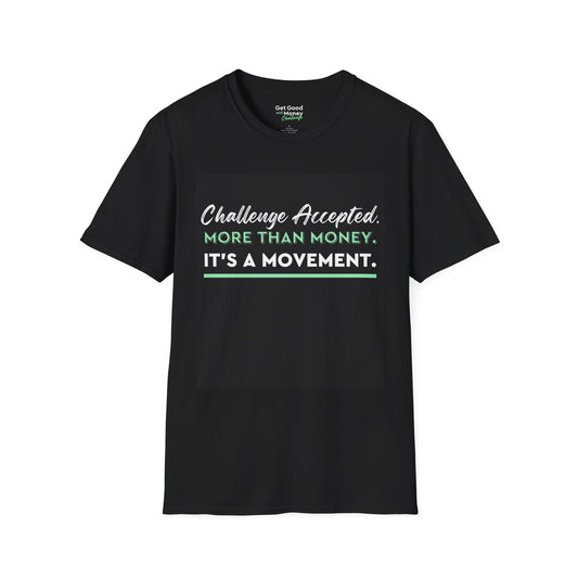 GGWM Challenge T-Shirt - Black & Mint