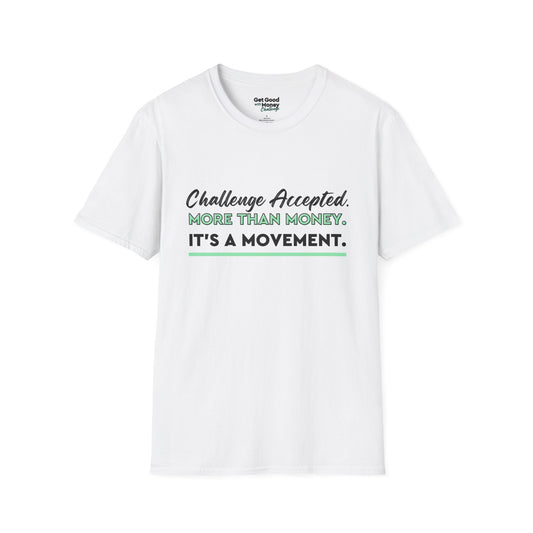 GGWM Challenge T-Shirt - White & Mint