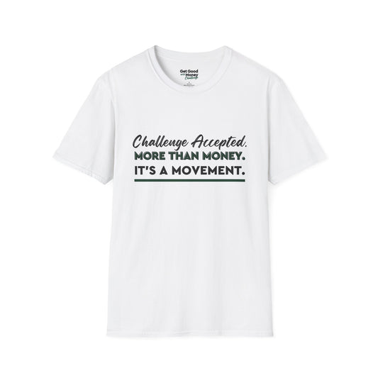 GGWM Challenge T-Shirt - White & Green