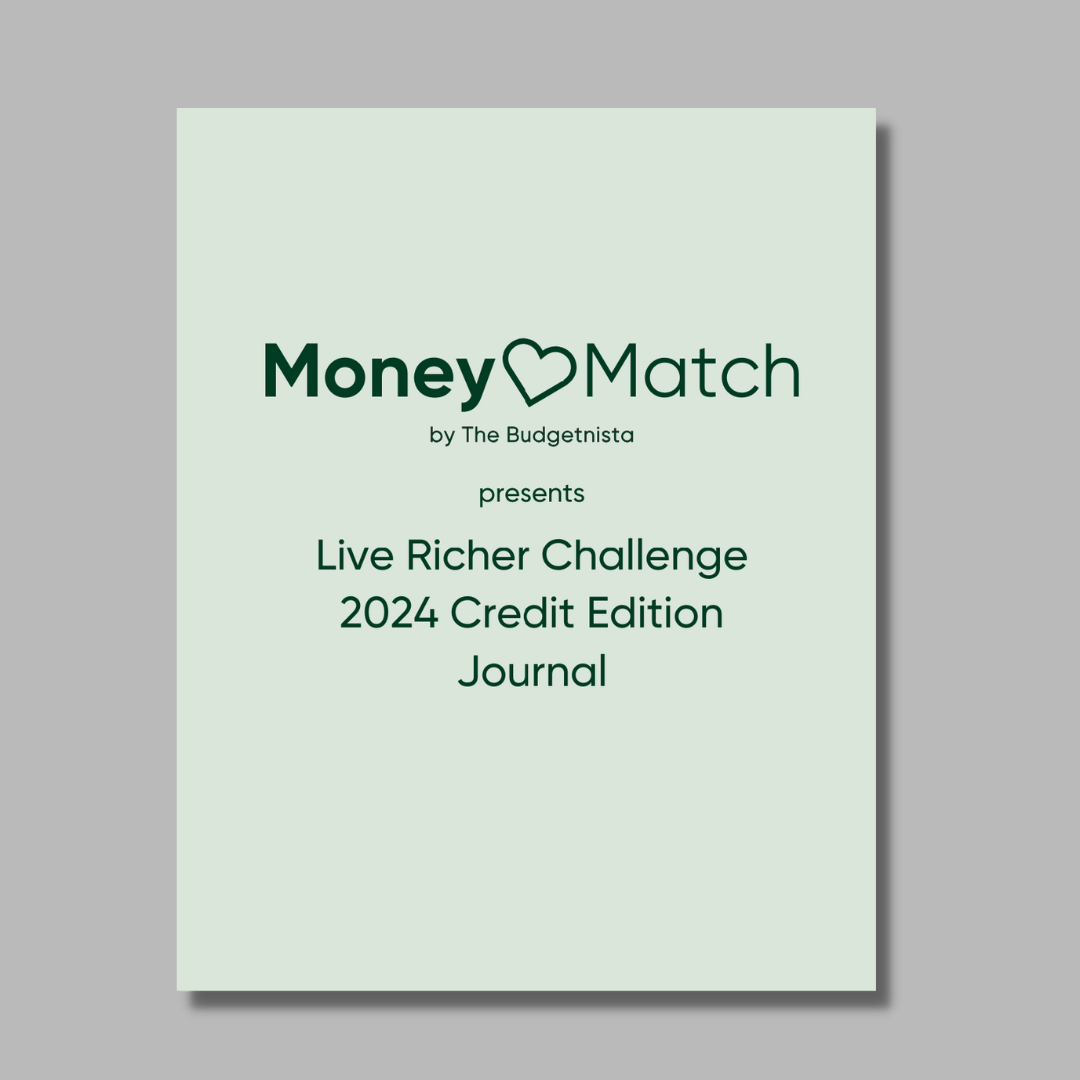 Live Richer Challenge 2024 Credit Edition Journal (Green)