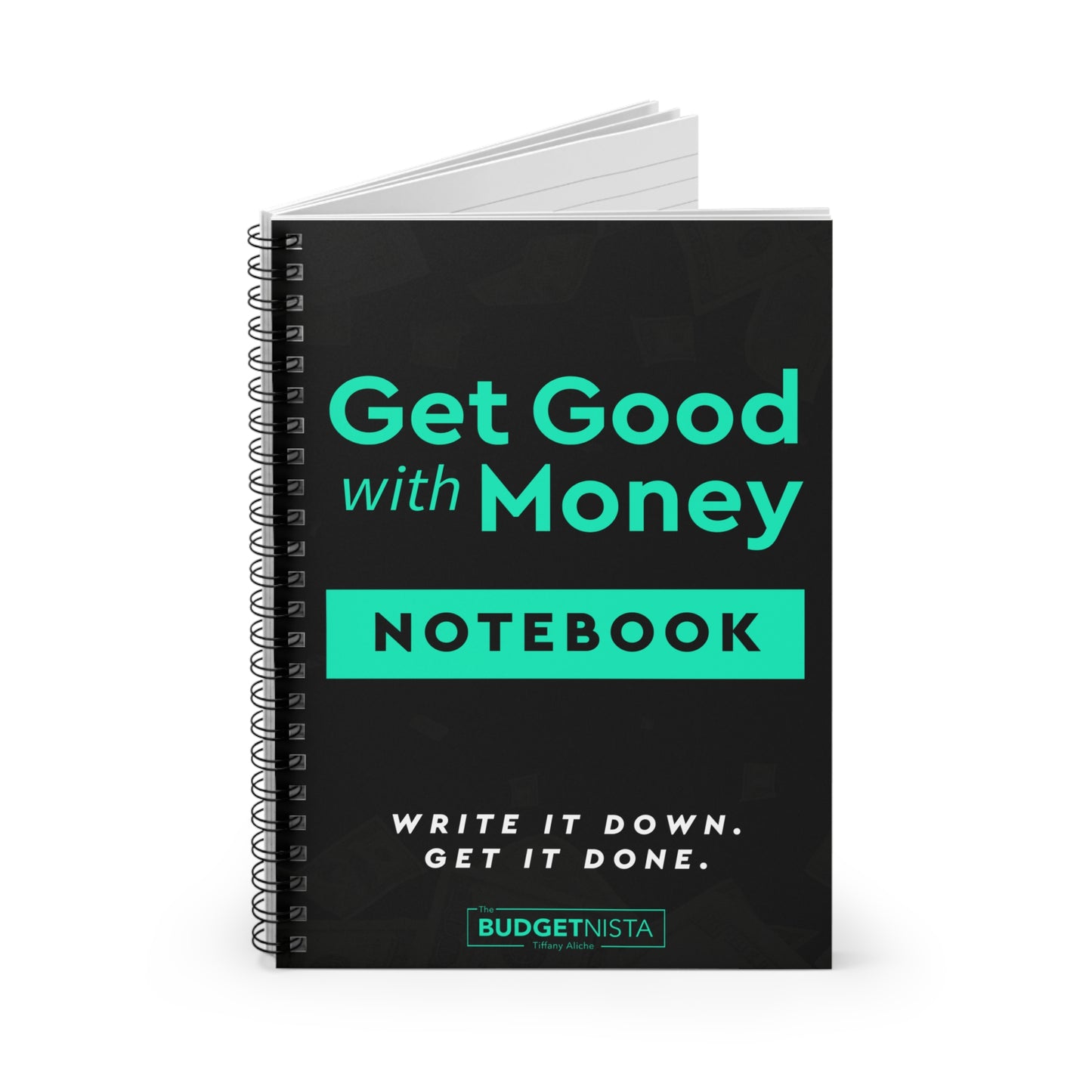 The Get Good With Money Notebook - Black
